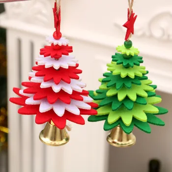 Božični Okras Božično Drevo Obeski DIY Vetru Zvončki Božični Okraski, Rekviziti Zvonovi Vrata Visi Otroke Darila