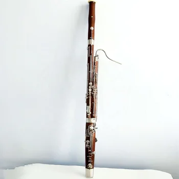 Začetnike raje instrumenti javorjevega lesa nikelj - prevlečeni tipko bassoon za prodajo