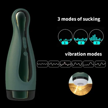 Sex Igrače za Moške Sesanju Masturbators Samodejno Moško Samozadovoljevanje Pokal Pravi Vibrator Muco Vagina Odraslih Analni Seks, Erotično trgovino