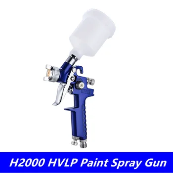 0,8 mm/1,0 mm H2000 Mini HVLP Spary Pištolo Barve Airbrush Teža Krme Air Brush za Steno Avto Slikarstvo Okrasite Slikarstvo Brizganje