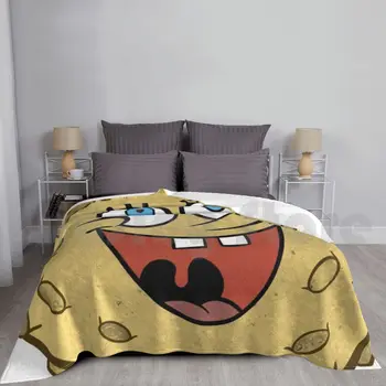 Spongeface Moonpants Odejo Super Mehka Topla Svetloba Tanke Goba Squarepants Kvadrat