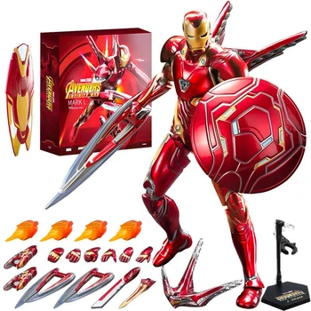 Disney Zd Igrače 7 Palcev Iron Man Vojni Stroj MK50 Znamke Obleko Spominska Izdaja Dejanje Slika Legende Zbrati Darila