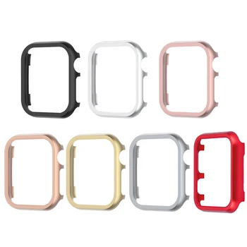 Odbijača Primeru Za Apple Watch band SE 8 7 6 38 40 mm 42 44 mm za iwatch kovinski okvir zaščitni pokrov primeru, 41 45 mm 5 4 3