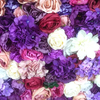 SPR Brezplačne Dostave LAHKO roll up cvet steno poroko ozadje umetne rože vrstico in arch dekorativni flore