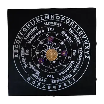 Tarot Krpo 11.81*11.81 v Oltar Namizni prt Za Širjenje Astrologija Tarot Karte, Vedeževanje Posebne Prtom Astrologije Sončnih