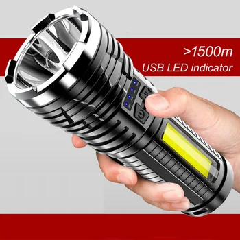 Super XHP500 Najbolj Močna LED Svetilka USB Polnilna LED Svetilko X56 Taktična Svetilka Ročna Svetilka Bliskavico brezplačna dostava