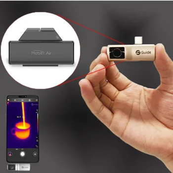 Toplotne slike Kamera Anti-peep Thermometry Toplotne Merjenje Night Vision Cam Temperatura Odkrivanje za Tip-C OTG 6 Android, IOS