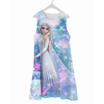 Zamrznjeno 1&2, Ana Elsa Kronanje Princesa Obleko Otroci Rojstni Dan Vestidos Snow Queen Cosplay Kostum Za Dekleta Žogo Obleke Oblačila