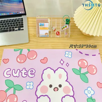 Nepremočljiva Namizje Veliko Srčkan Mouse Pad Kawaii Girls Desk Tabela Gume Nosijo Mat Računalniška Tipkovnica Urad Deskpad Pisalno Mizo