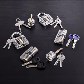6pcs Locksmith Praksi Ključavnice pregleden praksi zaklepanje nastavite Vidni Fra Praksi Ključavnice Ključavnice Za Locksmith Usposabljanje