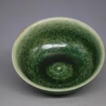#3Antique QingDynasty porcelana sklede,Lepota pijan peč zelena ,ročno poslikano obrti,Okraski Zbirka&Okras,Brezplačna dostava