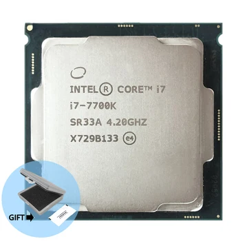 Intel Core i7-7700K i7 7700K 4.2 GHz Quad-Core Osem-Nit CPU Procesor 8M 91W LGA 1151