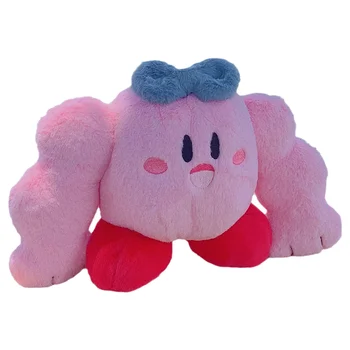 20 cm Risanka Mišice Kirby Hercules Kosa Kabi Kawaii Luštna Punca Mehki Pliš Plišaste Anime Lutka, Rojstni dan, Darila, Igrače za Otroke