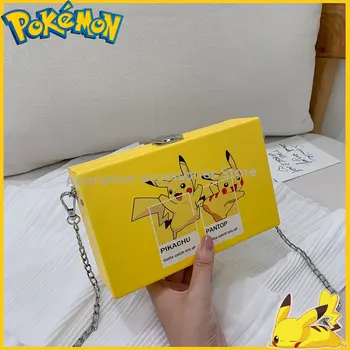 Anime Pokemon Srčkan Risanka Messenger Bag Kvadratek Vrečko 2022 Nova Torba Polje Žensk Vrečko