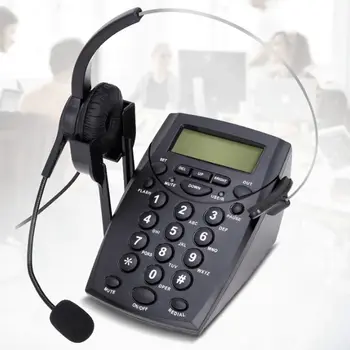 Klicni Center Strip Telefon s Slušalko Hrupa Preklic Mikrofon, prikaz identitete Kličočega Sprejemnik Zvočnik Home Office mobilne in Stacionarne Telefonije
