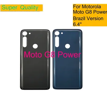 10Pcs/Veliko Za Motorola Moto G8 Moč XT2041 Ohišje Pokrov Baterije Hrbtni Pokrovček Primeru Zadnja Vrata Ohišje Lupino G8 Moč Zamenjava