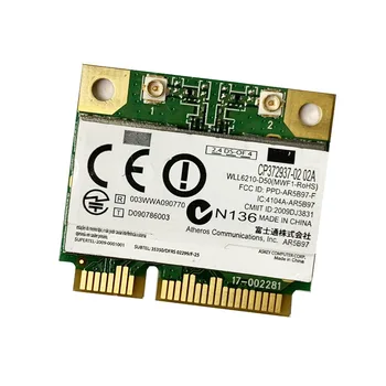 Novi Originalni Atheros AR9287 AR5B197 802.11 b/g/n WIFI+Bluetooth-compatible3.0 Half Mini PCI-E Wireles wlan Kartico