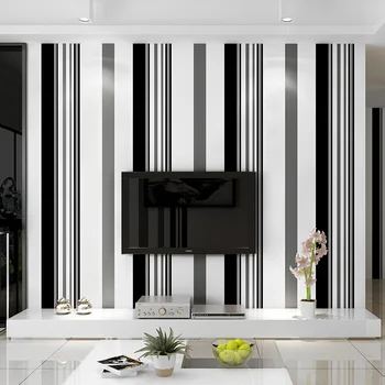 TV slika za ozadje TV, dnevno sobo, moderno preprost non, tkane vzdušje modni črno in belo sivo ozadje trak