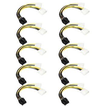 Prenosni Napajalni Kabel Oblikovanje Dvojno 4 Pin, 8-Pin za NVIDIA Gigabyte Safir Video Grafične Kartice Dropshipping