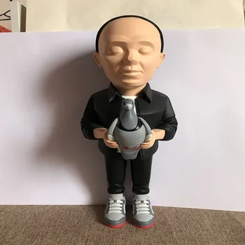 Vroče Prodajo 28 cm Street Art Hip Hoptrend Manager Dosegljivi Potek Vinil Igrač in figuric Desktop Domov Decora Murakami Jeff