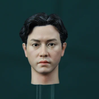 Ročno Poslikane 1/6 Leslie Cheung Moški Vojak Glavo Skulptura Carving Model za 12