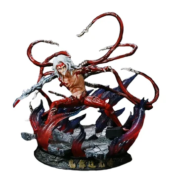 35 cm Demon Slayer: Kimetsu ne Yaiba Anime Slika GK Muzan Kibutsuji Akcijska Figura, Zbirka Model Lutka Igrače, ki Se Lahko Osvetli,
