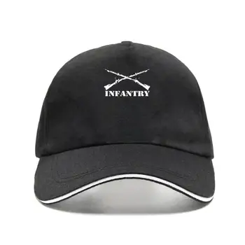 nova kapa klobuk Bombaž Kul Design 3D Vojsko Pehota Veje Insignia Vojaški Veteran Baseball Skp