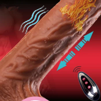 Velik Vibrator, Dildo z vibriranjem Realen Ženski Vibrator Soft Analni Dildo Sex Machine za Ženske Gume Sesalni Penis Seks Igrače