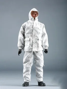 Spot 1/6 Vojske ZDA Pečat Sneg Digitalni Prikrivanje Boj proti Enoten Sklop za 12 inch vojak telo obleko pribor