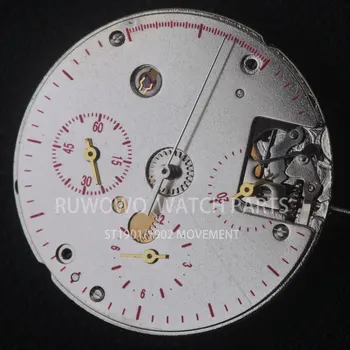 100% nov st 1901 / ST1902 watch gibanje delov chronograph funkcija roko veter mehanske